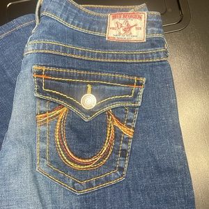 Women’s True religion vintage rainbow Joey jeans 30